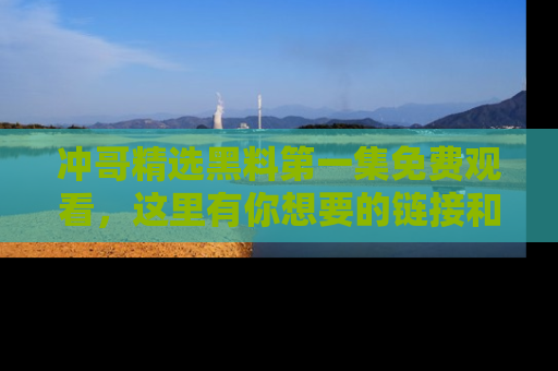 冲哥精选黑料第一集免费观看，这里有你想要的链接和内幕！