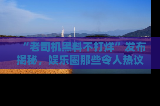 “老司机黑料不打烊”发布揭秘,娱乐圈那些令人热议的黑暗秘密!