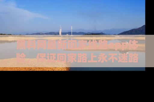 黑料网最新回家线路app体验，保证回家路上永不迷路顺畅