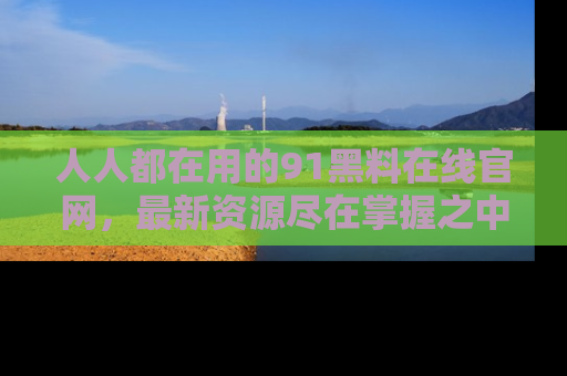 人人都在用的91黑料在线官网，最新资源尽在掌握之中