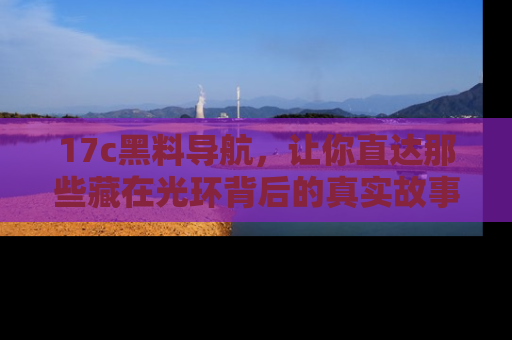 17c黑料导航,让你直达那些藏在光环背后的真实故事