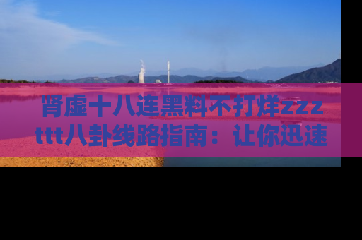 肾虚十八连黑料不打烊zzzttt八卦线路指南：让你迅速掌握热点事件脉络